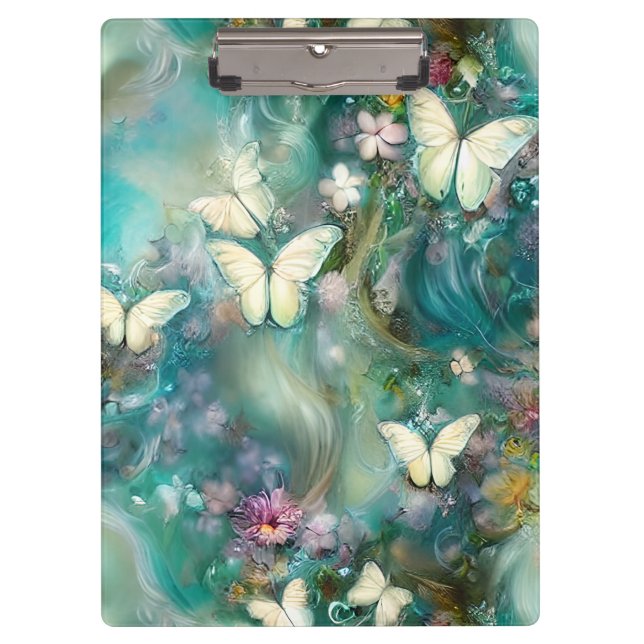 Porte-bloc Une série de papillons mystiques Design 3 (Devant)