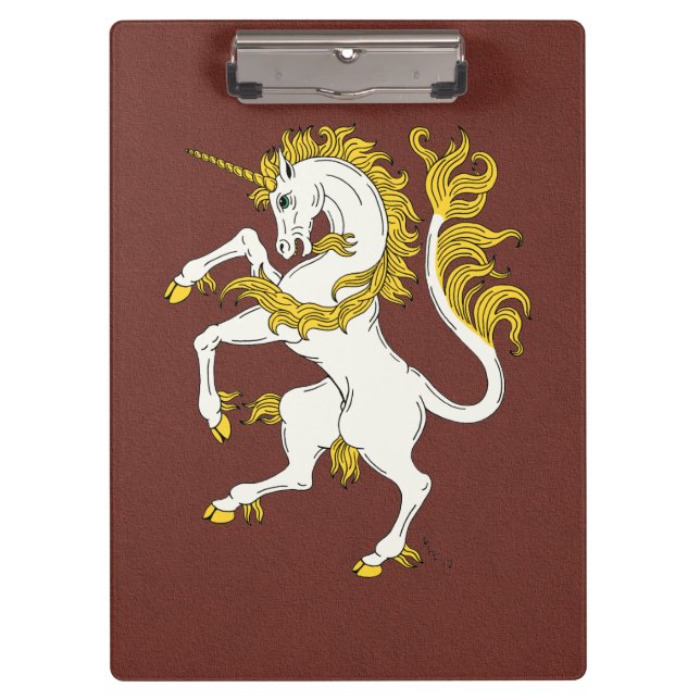 Porte-bloc Unicorn Rampant (Devant)