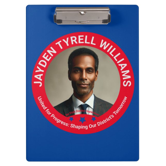 Porte-bloc Unis pour le progrès : façonner le destin de notre (Devant)