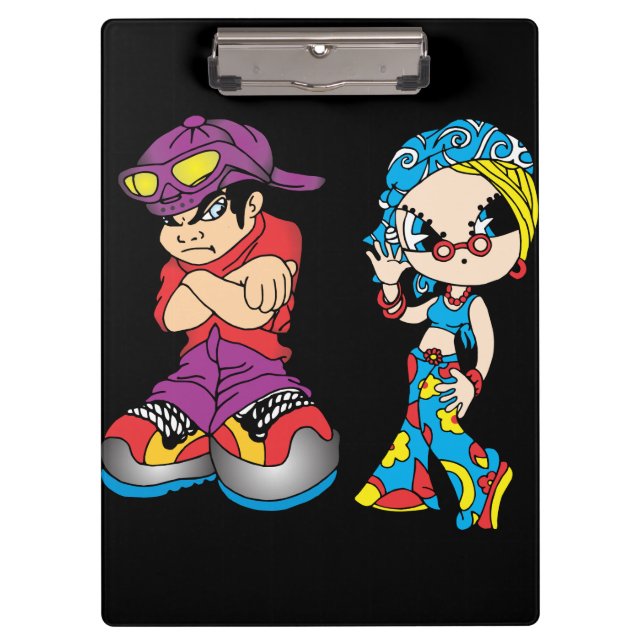 Porte-bloc Urban Cartoon Duo Tee (Devant)