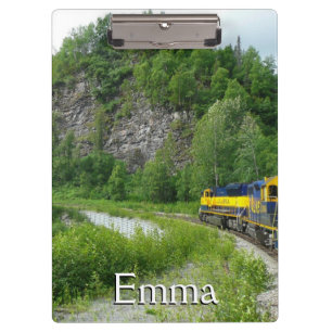Porte-bloc Vacances en train Denali Express Alaska Photograph