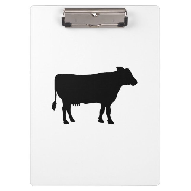 Porte-bloc Vache noire (Devant)