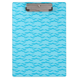 Porte-bloc Vagues d'eau de mer bleu pastel Océan paisible