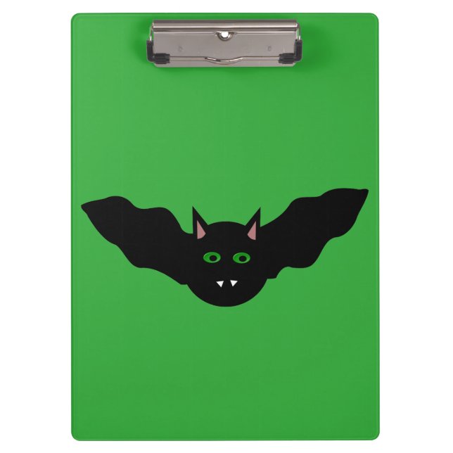 Porte-bloc Vampire Chat face chauve Halloween Porte - bloc (Devant)