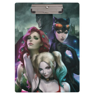 Porte-bloc Variante de couverture de Gotham City Sirens #1000