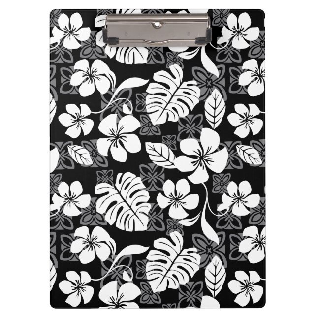PORTE-BLOC VENDREDI ALOHA (NOIR/GRIS) (Devant)
