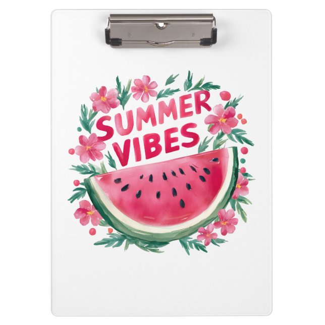 Porte-bloc Vibes d'été (Devant)