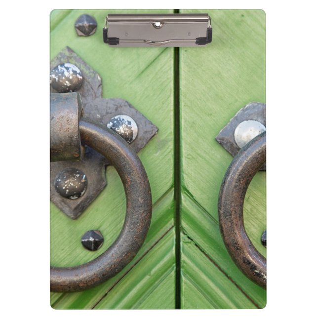 Porte-bloc Vieille porte (Devant)