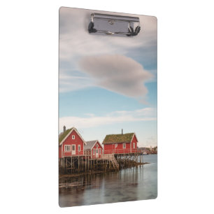 Porte-bloc Village de pêcheurs de Norvège