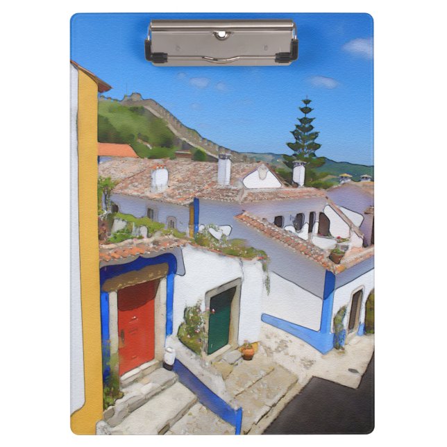Porte-bloc Village Watercolor (Devant)