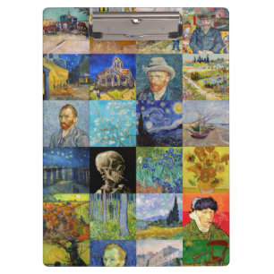 Porte-bloc Vincent van Gogh - chefs-d'oeuvre Mosaic Patchwork