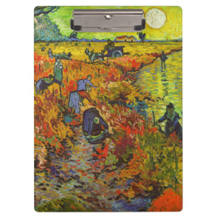 Porte-bloc Vincent van Gogh - Le vignoble rouge