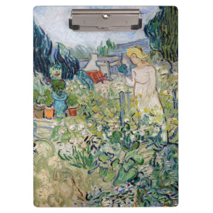 Porte-bloc Vincent van Gogh - Miss Gachet dans son jardin