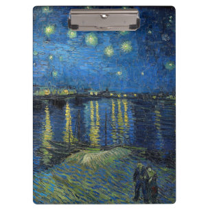 Porte-bloc Vincent van Gogh - Nuit étoilée sur le Rhône