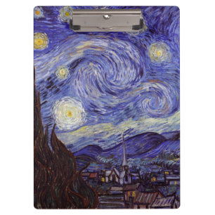 Porte-bloc Vincent Van Gogh Starry Nuit Vintage Art