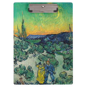 Porte-bloc Vincent van Gogh - Une promenade au crépuscule