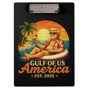 Porte-bloc Vintage drôle Trump Amérique du Golfe 2025