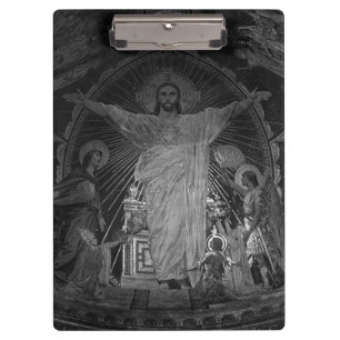 Porte-bloc Vintage Paris Principal mosaique Sacré-Cœur jésus