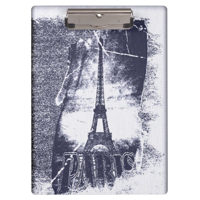 Porte-bloc Vintage Paris Tour Eiffel 4 (Devant)