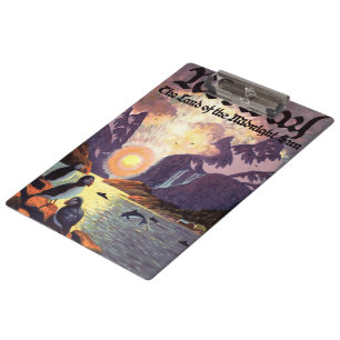 Porte-bloc Vintage voyage, Norvège Fjord Terre du soleil de m