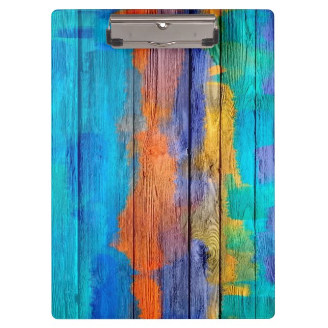 Porte-bloc Vintage Wood Abstract (Devant)