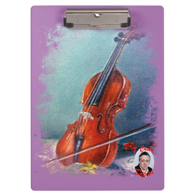 Porte-bloc Violin/Violon (Devant)