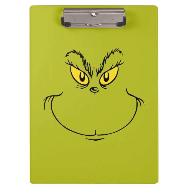 Porte-bloc Visage de Grinch qui a volé Noël (Devant)
