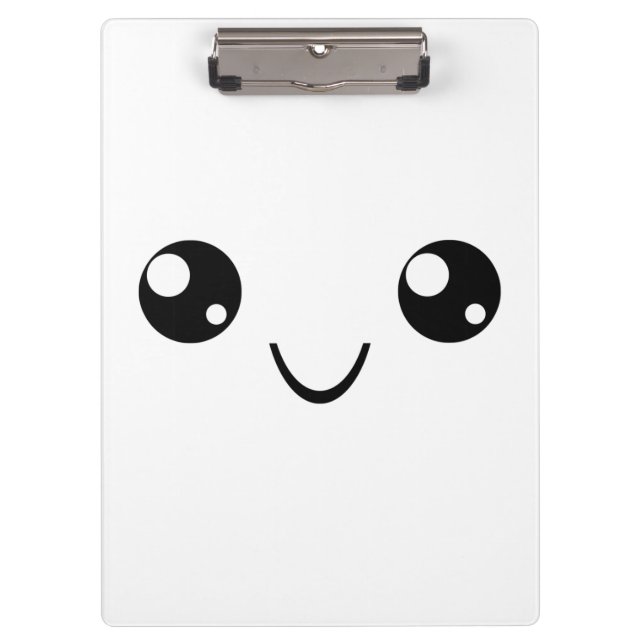 Porte-bloc Visage souriant (Devant)