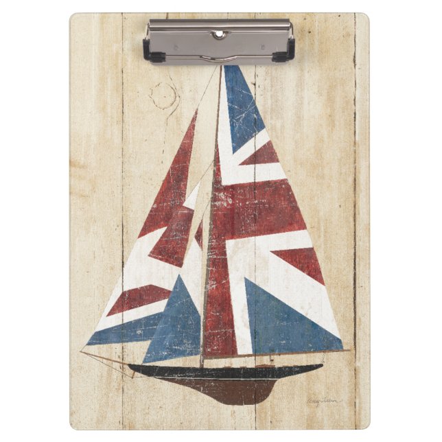 Porte-bloc Voilier britannique de drapeau (Devant)