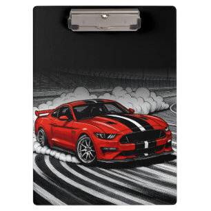 Porte-bloc Voiture de Drift Rouge Muscle