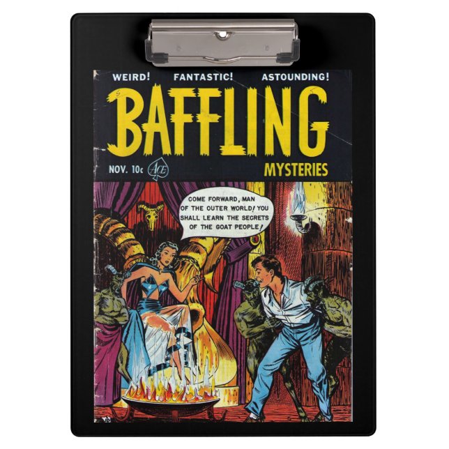 Porte-bloc Volcan de Vengeance - bande dessinée (Devant)