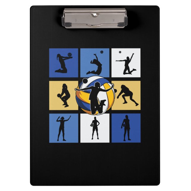 Porte-bloc Volleyball Player | Volleyball Circle (Devant)