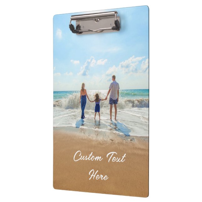 Porte-bloc Votre Porte - bloc photo avec texte personnalisé (Gauche)