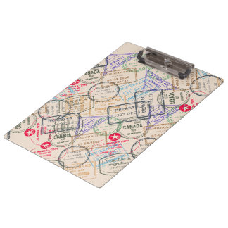 Porte-bloc Voyage de timbres de passeport