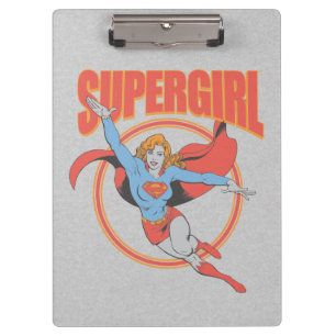 Porte-bloc Vrai Vintage Supergirl Flying Graphic
