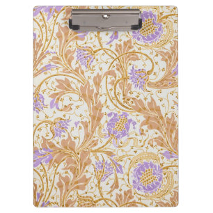 Porte-bloc Walter Crane Arts & Crafts Art floral pourpre