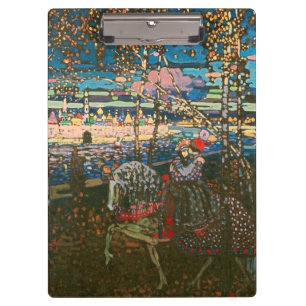 Porte-bloc Wassily Kandinsky Le Couple à Cheval Art Russe