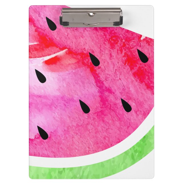 Porte-bloc Watercolor Watermelon (Devant)