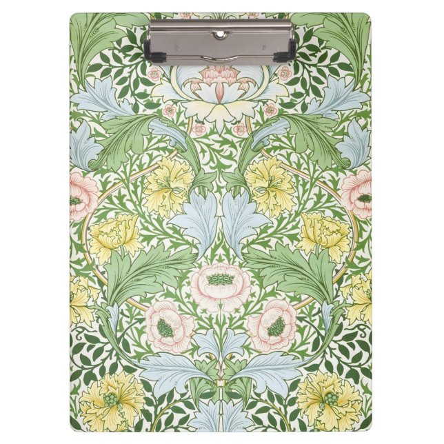Porte-bloc Willam Morris Myrtle Garden Floral Classic (Devant)