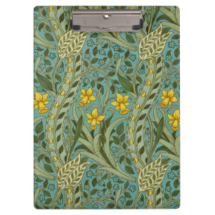Porte-bloc William Morris Daffodil Motif Floral Classique