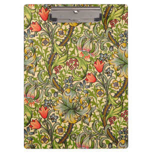 Porte-bloc William Morris Golden Lily Vintage Floral Design
