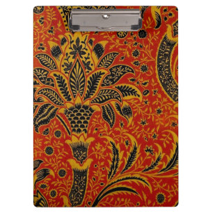 Porte-bloc William Morris Inde Floral rouge