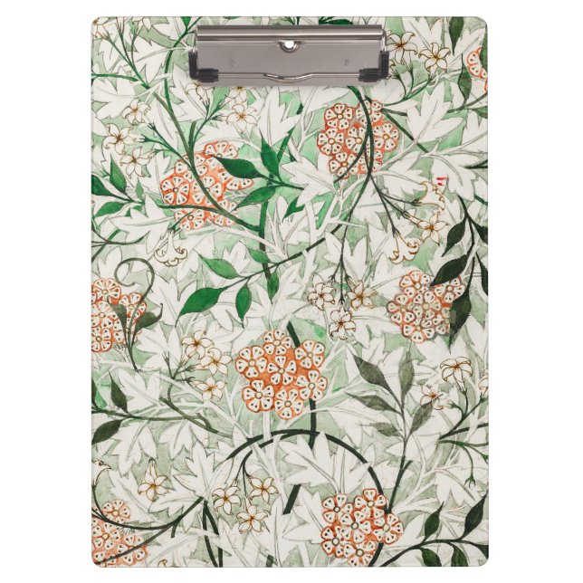 Porte-bloc William Morris Jardin Fleur de Jasmin Classique (Devant)
