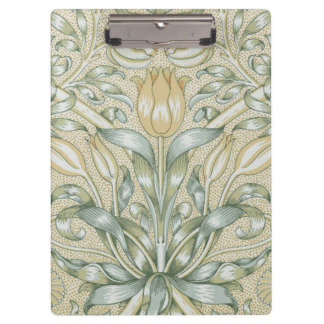 Porte-bloc William Morris Motif Grenade Antique Lily (Devant)