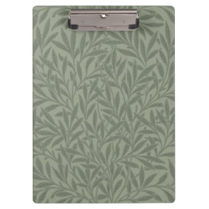 Porte-bloc William Morris Motif Saule Antique Vert Sauge