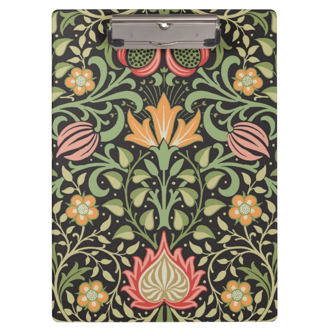 Porte-bloc William Morris Persian Floral Antique (Devant)
