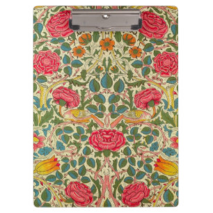 Porte-bloc William Morris Rose Floral Chintz rose