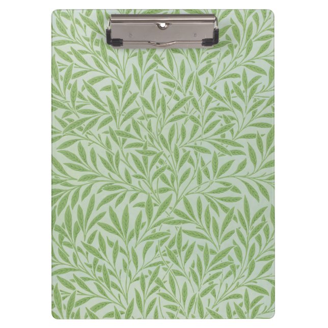 Porte-bloc William Morris Saule Fleur Classique Vert (Devant)