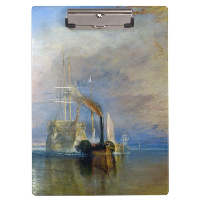 Porte-bloc William Turner - Le Temeraire de combat (Devant)