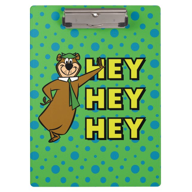 Porte-bloc Yogi Bear Hey Hey Hey (Devant)